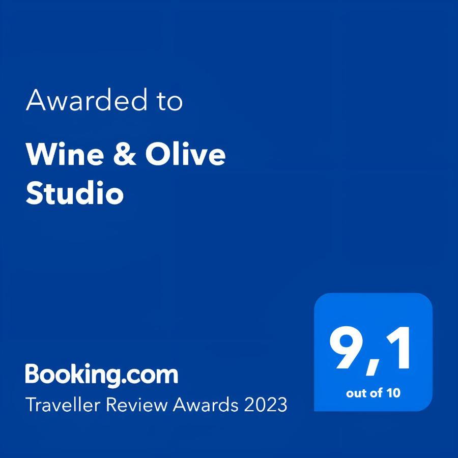 Wine & Olive Studio Геракини Экстерьер фото